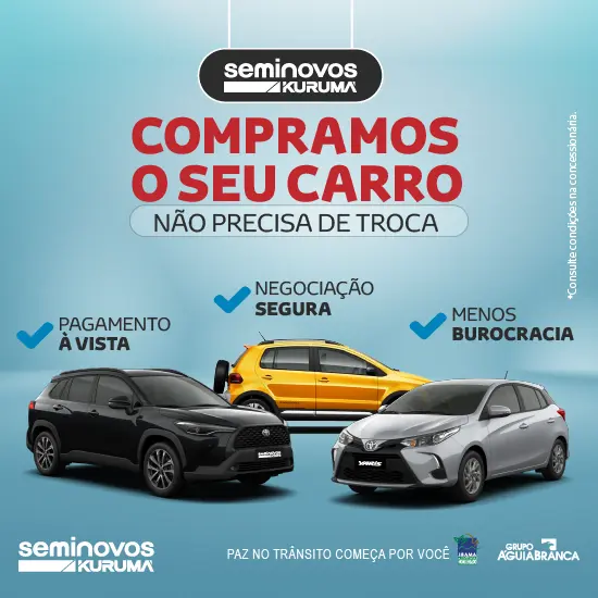 Escolha um local seguro para vender ou comprar seu carro